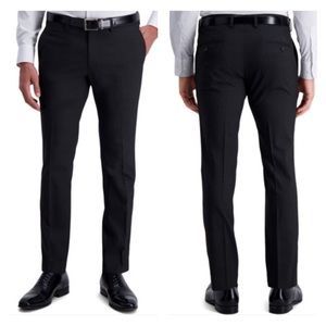 Haggar Slim Fit Premium Stretch Dress Pant Men’s SZ 32W x 32L in Charcoal Gray